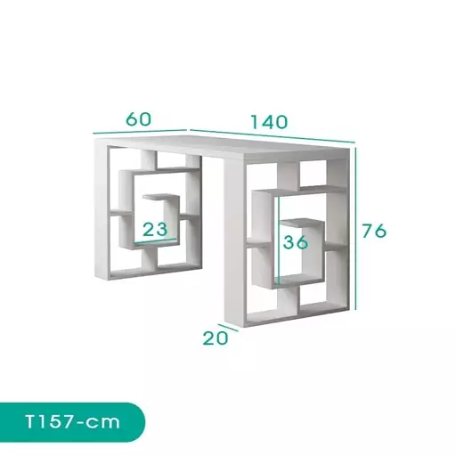 میز تحریر اسمردیس مدل T157 - MDF