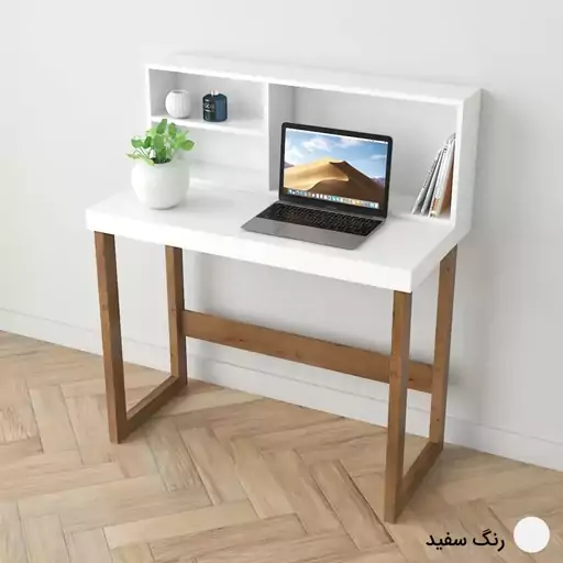 میز تحریر طرح کتابخانه دار مدل درسا کد D1-Z2