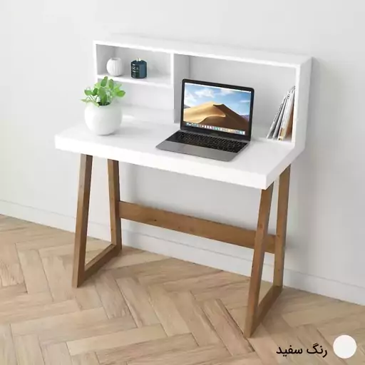 میز تحریر طرح کتابخانه دار مدل درسا کد D1-Z1