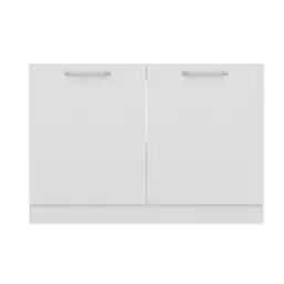 کابینت زیر سینک فلفور کابینت مدل PVC - 120 cm