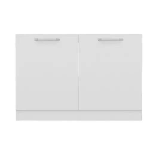 کابینت زیر سینک فلفور کابینت مدل PVC - 120 cm