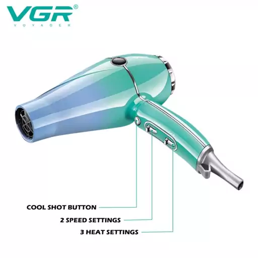 سشوار حرفه ای وی جی آر VGR مدل V-452