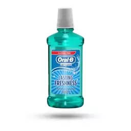 دهان شویه نعنایی اورال بی Oral B مدل Lasting Freshness حجم 500 میل