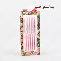 چاقو میوه خوری 12 عددی ابتکار 