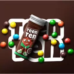 اسمارتیز شکلاتی تین تن (teen ten)وزن 30گرمی