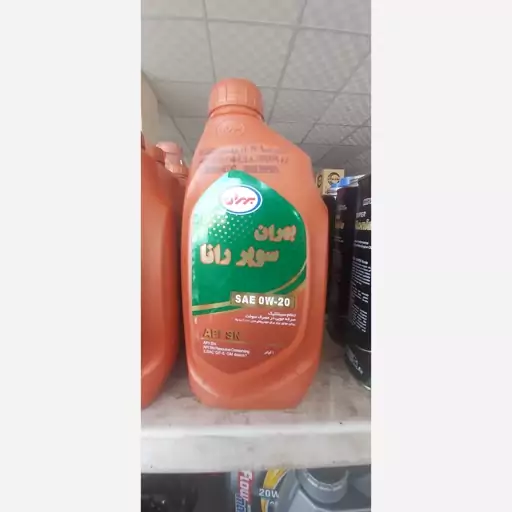 روغن موتور بهران سوپر رانا 0w20 حجم یک لیتر