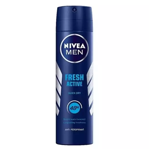 اسپری ضد تعریق مردانه نیوا مدل فرش اکتیو Nivea Fresh active