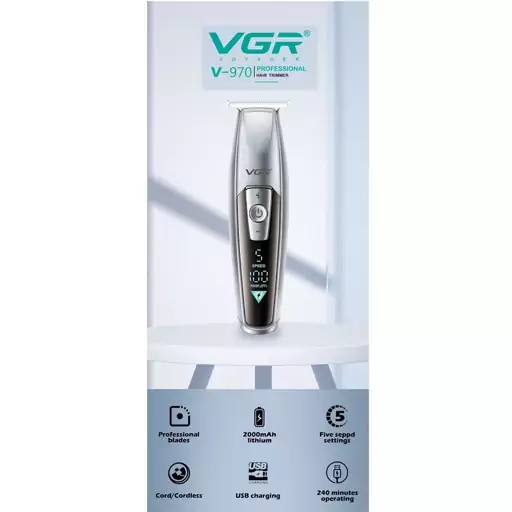 ماشین اصلاح خط زن وی جی ار اصلی مدل VGR V-970 