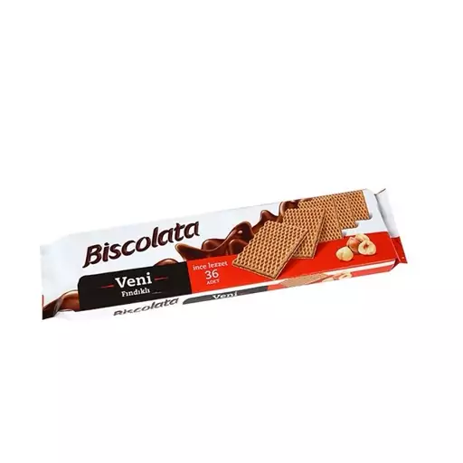 ویفر کرم شکلاتی فندقی بیسکولاتا Biscolata