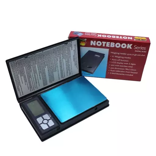 ترازو دیجیتال جیبی دو کیلویی  مدل NOTE BOOK