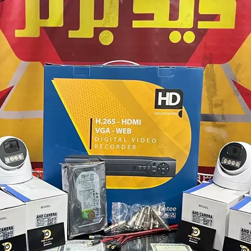 پک3 تایی دوربین مداربسته برند SONY HD دید درشب رنگی