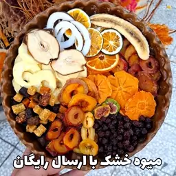 میوه خشک مخلوط 400 گرمی نانا ارسال رایگان