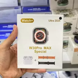 ساعت هوشمند W30PRO MAX.همراه با ایرپاد.هم ساعت و هم ایرپاد.اصلی