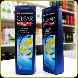 شامپو ژل طراوت بخش کلیر با عصاره چای سبز و لیمو (400میل) Clear shampoo 