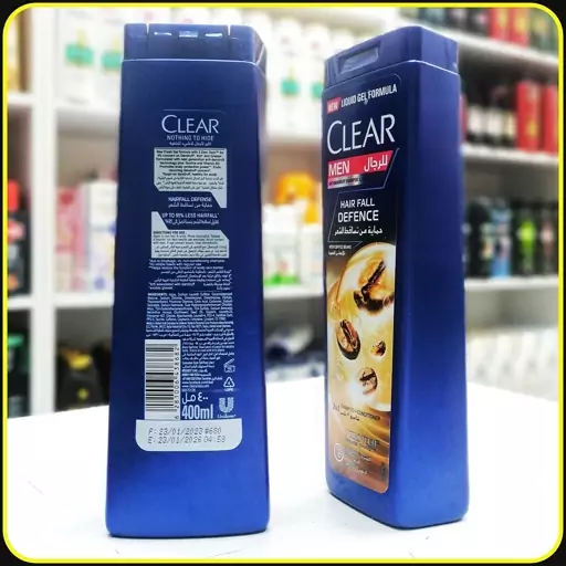 شامپو ژل طراوت بخش کلیر با عصاره چای سبز و لیمو (400میل) Clear shampoo 