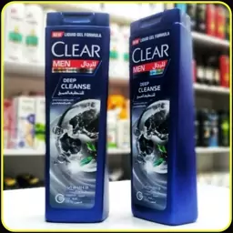 شامپو سر جدید کلیر با عصاره زغال و نعناع (400میل) Clear hair shampoo 