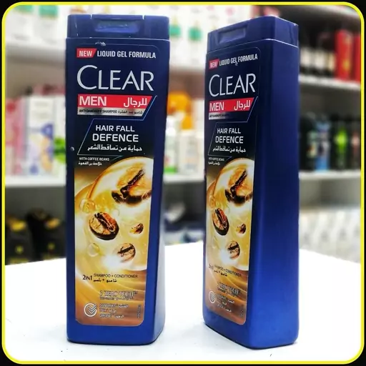 شامپو با نرم کننده موی سر ضد ریزش کلیر آقایان جدید با عصاره تقویتی قهوه (400 میل) hair shampoo Clear coffee 