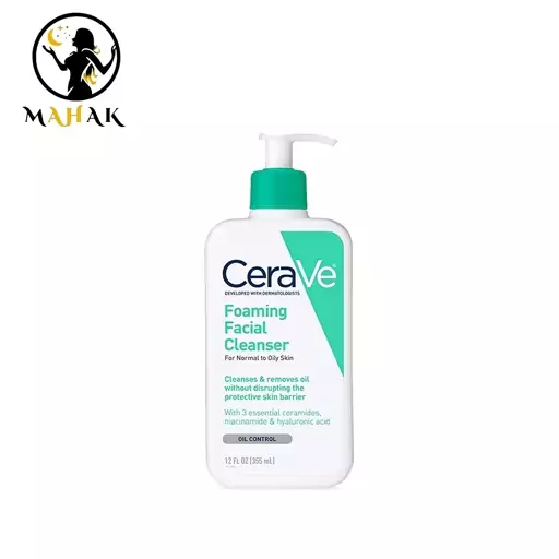 فوم شستشو صورت سراوی پوست معمولی و چرب Cerave 473ml