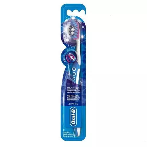 مسواک دستی اورال بی برند Oral b مدل Pro-flex 3d White Luxe Orta 