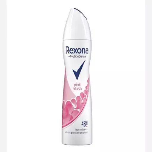 اسپری بدن زنانه رکسونا Rexona مدل Pink Blush حجم 200 میل