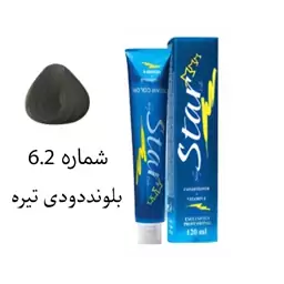 رنگ موی استار شماره 6.2 بلوند دودی تیره 