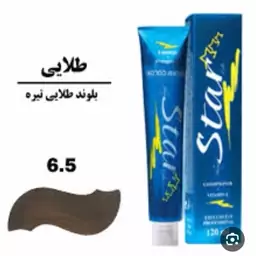 رنگ موی استار شماره 6.5 بلوند طلایی تیره 

