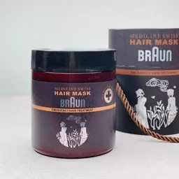 ماسک داخل حمام براون hair mask Braun