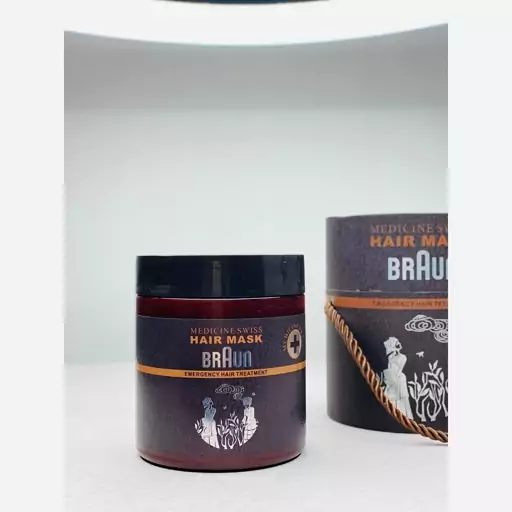 ماسک داخل حمام براون hair mask Braun