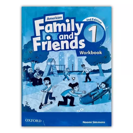 کتاب فمیلی فرندز 1 با کتاب کار سایز بزرگ family and friends 1