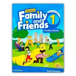 کتاب فمیلی فرندز 1 با کتاب کار سایز بزرگ family and friends 1