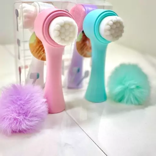 Face brush فیس براش دستی رنگی 