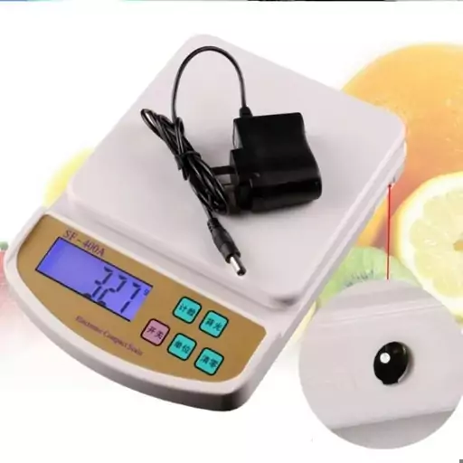 kitchen scale ترازوی 10کیلویی دارای آداپتور مدل SF400A