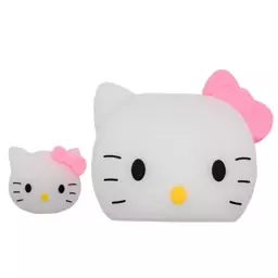  محافظ کابل به همراه محافظ شارژر دیواری Hello Kitty بسته 2 عددی