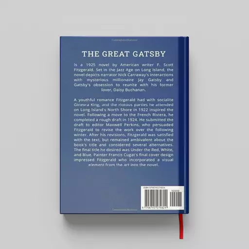 کتاب The Great Gatsby جلد سخت (HARDCOVER)