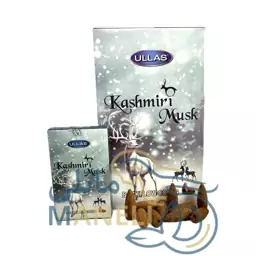 عود خوشبو کننده آبشاری اولاس Ullas مدل مشک کشمیری (مشک آهو ) Kashmiri musk