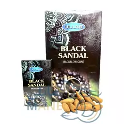 عود خوشبو کننده آبشاری اولاس ullas مدل بلک صندل Black Sandal