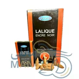 عود خوشبو کننده آبشاری اولاس Ullas مدل لالیک اَنکر نویر Lalique encre noir