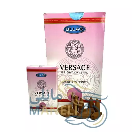 عود خوشبو کننده آبشاری اولاس Ullas مدل ورساچه برایت کریستال Versace Bright Crystal