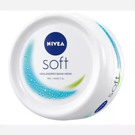 کرم سافت نیوآ مرطوب کننده NIVEA soft حجم 200 ml  ساخت کشور آلمان اصل