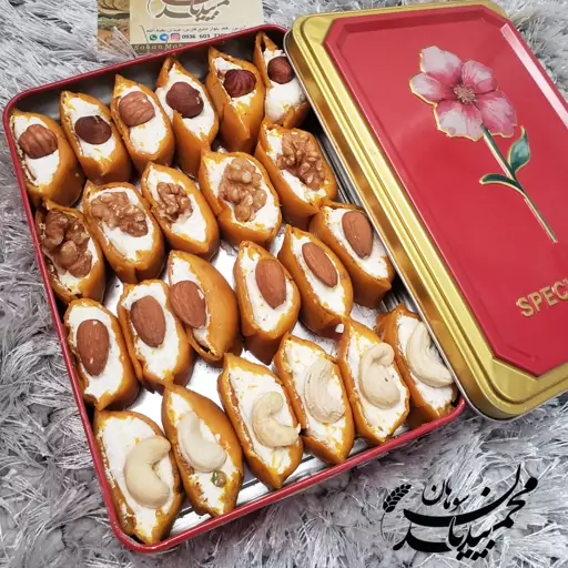 سوهان رولتی گزی(آجیلی)550 گرم