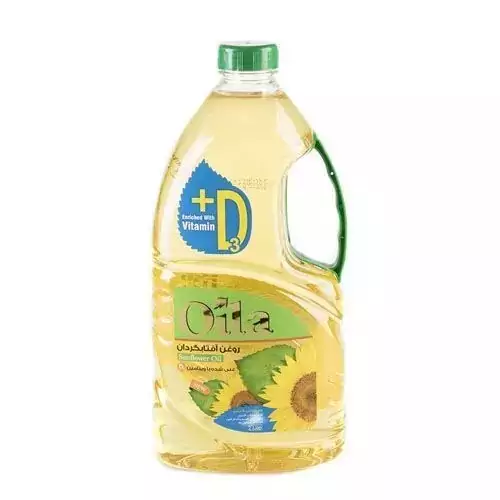 روغن آفتابگردان غنی شده با ویتامین D3 اویلا 1800 گرمی