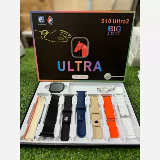 ساعت هوشمند SMART WATCH مدل S10ultra دارای 7 دستبند سری 9 تمام صفحه