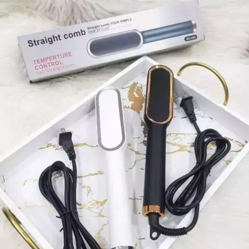 برس حرارتی اتو مو صاف کننده Straight Comb HQT-909B