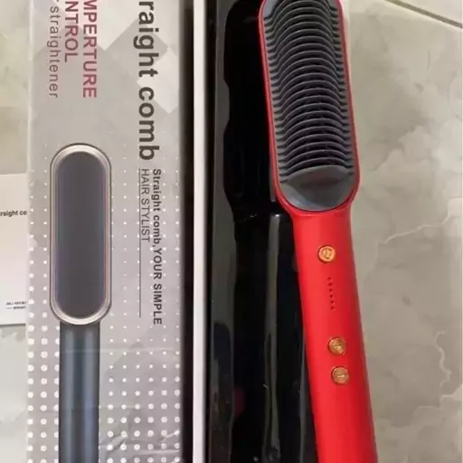 برس حرارتی اتو مو صاف کننده Straight Comb HQT-909B