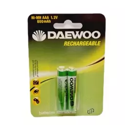 باتری نیم قلم قابل شارژ اصلی DAEWOO 800mAh