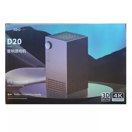 کنسول بازی مدل D20 با هزاران بازی متنوع و کیفیت 4K