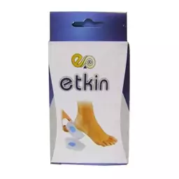 کفی طبی خار پاشنه سیلیکونی اتکین ETKIN سایز لارج 41 تا 45