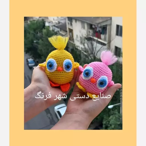 جوجه بافتنی(پرنده خشمگین)