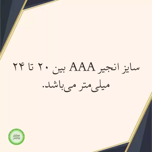 انجیر خشک استهبان سایز AAA Super(500 گرمی)