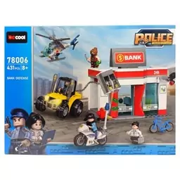 اسباب بازی لگو ایستگاه پلیس شهر 431 قطعه مدل 78006 DECOOL Police Station City